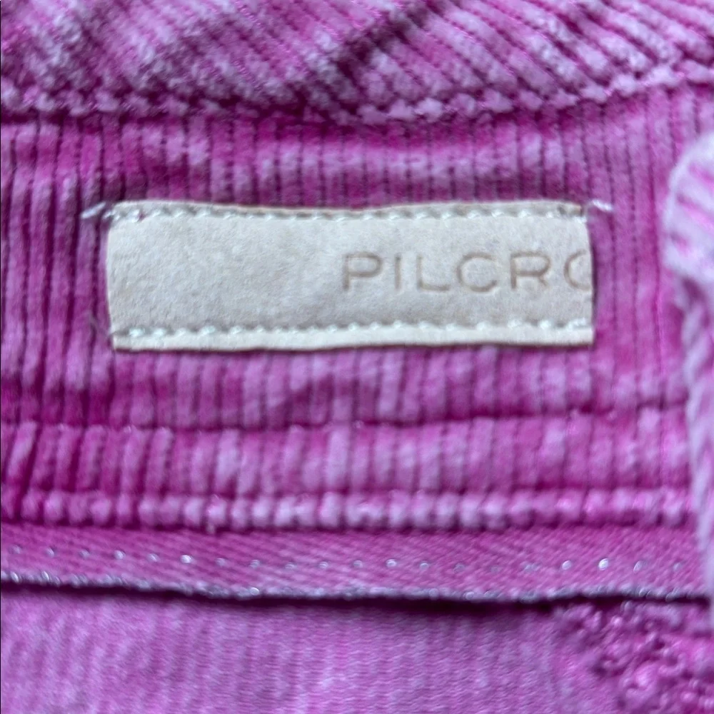 Pilcro Anthropologie Pink Corduroy Wanderer Shorts – Size 27 - Picture 5 of 8